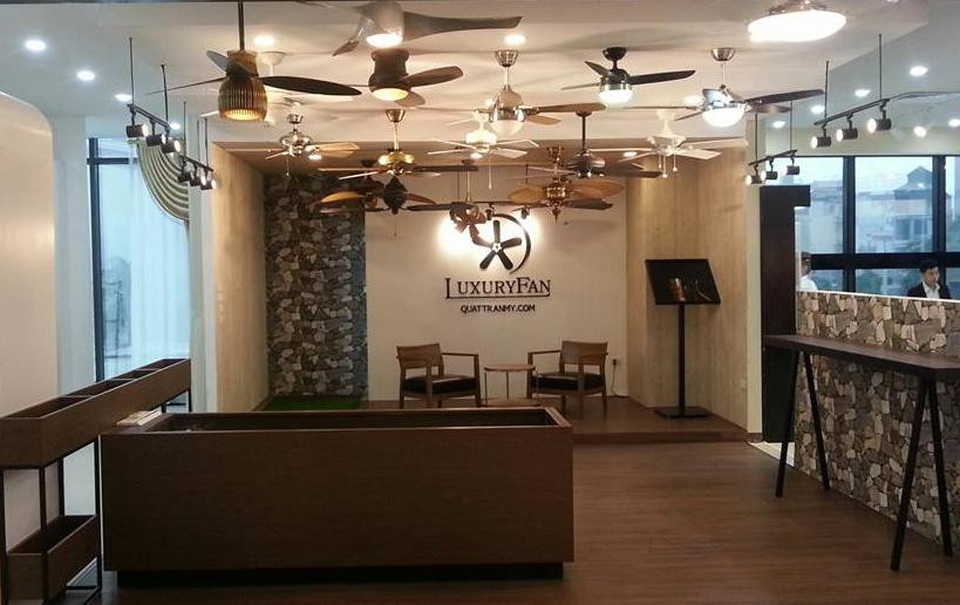 Mua quạt trần đẹp ở đâu? - 3 Showroom quạt trần LuxuryFan
