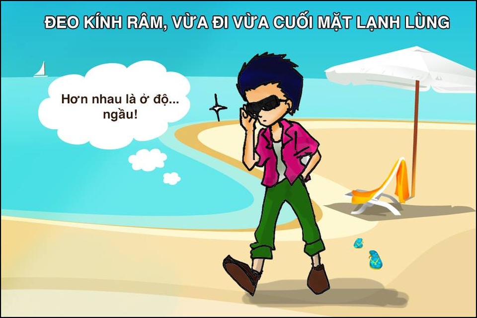 Các tư thế tạo dáng “thần thánh” khi đi du lịch - 4 Các tư thế tạo dáng “thần thánh” khi đi du lịch - 4
