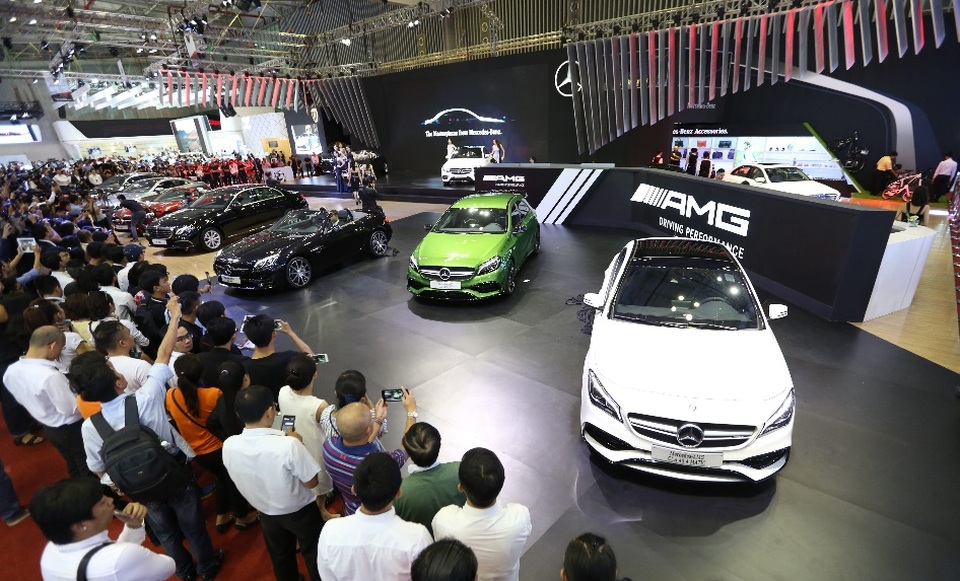Mercedes-Benz mang đến 25 mẫu xe tại Triển lãm Ô tô Việt Nam 2017 - 4 Gian hàng của MBV sẽ có nhiều hoạt động lý thú dành cho cả khách hàng và gia đình.