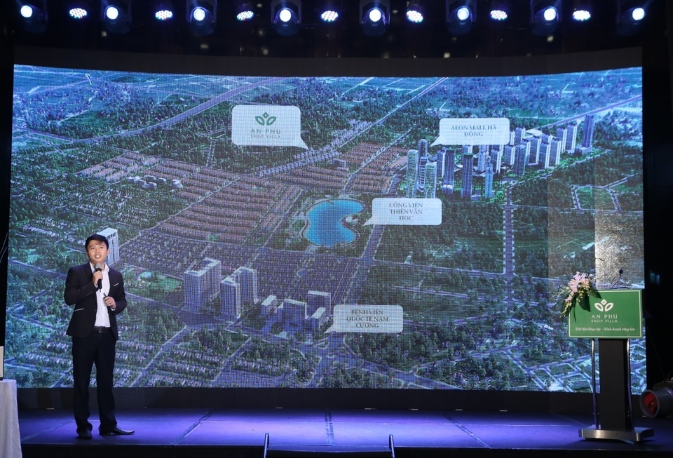 Đại diện sàn phân phối độc quyền Trường Phúc Land chia sẻ về cơ hội đầu tư cùng tiềm năng sinh lời vượt trội của An Phú Shop-villa