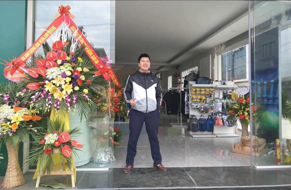 Tưng bừng khai trương Jubi Sport thứ năm tại Lai Châu - 4 Anh Bùi Anh Ngọc – giám đốc Jubi Sport Lai Châu