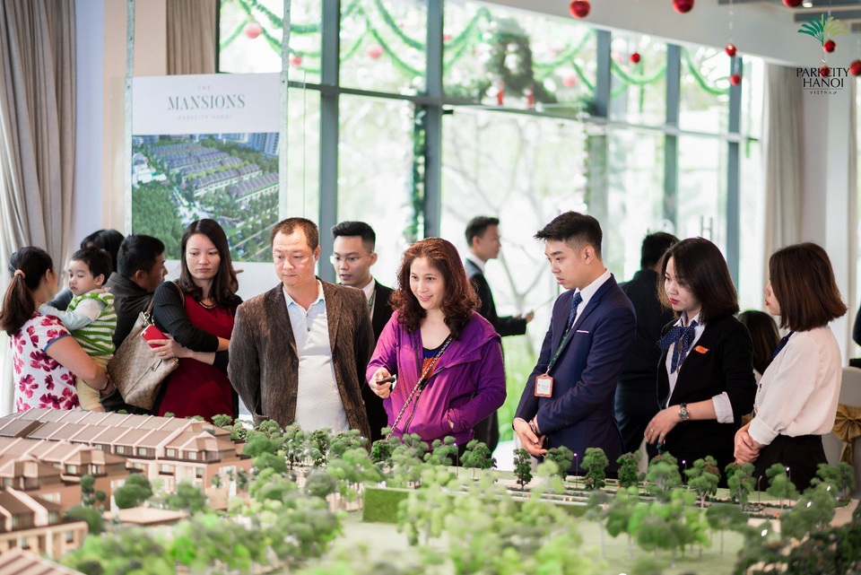 ParkCity Hanoi mở bán giai đoạn 1 của khu biệt thự, nhà vườn liền kề The Mansions - 4 Rất nhiều khách hàng đã chọn mua được ngôi nhà ưng ý trong những ngày đầu tiên mở bán