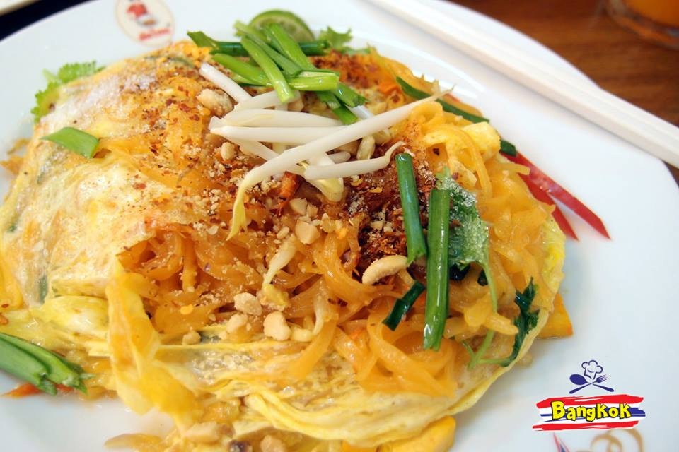 Pad Thái –món ăn gây thương nhớ của nhà hàng Bangkok Thái Cuisine.