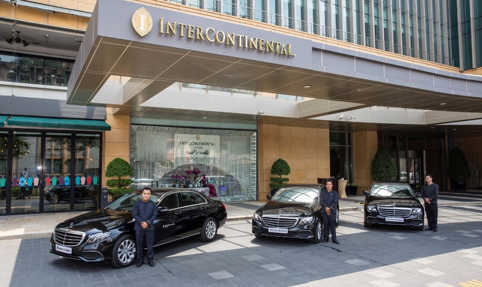 InterContinental Saigon đầu tư 10 tỷ vào dàn xe sang Mercedes-Benz E-Class - 5 E-Class vẫn là lựa chọn số 1 của các khách sạn 5 sao