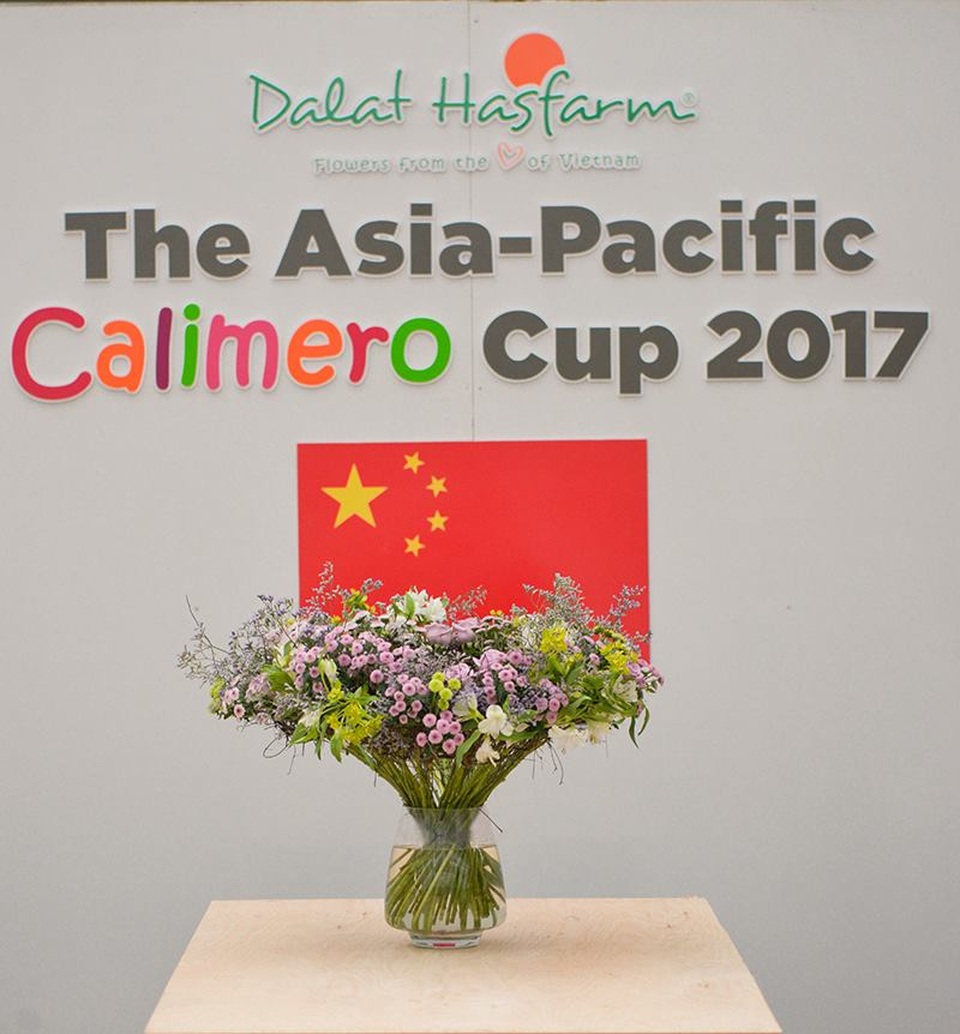 Đã tìm ra nhà vô địch cắm hoa Calimero châu Á - Thái Bình Dương 2017 - 6 3 tác phẩm dự thi của các thí sinh đến từ Hàn Quốc, Trung Quốc và Việt Nam
