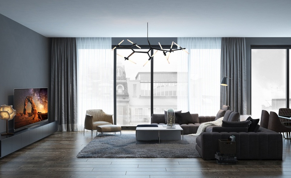 Dẫn đầu công nghệ TV OLED trên thị trường, LG đã tạo nên cuộc cách mạng TV và mang lại những trải nghiệm hoàn toàn mới cho người xem. Dòng TV OLED của LG gây ấn tượng mạnh bởi thiết kế siêu mỏng cách điệu, ngôn ngữ thiết kế hình ảnh trên gương (Picture-on-Glass) cùng mặt kính trong suốt không viền, tạo cảm giác đắm chìm trong phong cảnh sống động qua một ô cửa sổ đích thực.