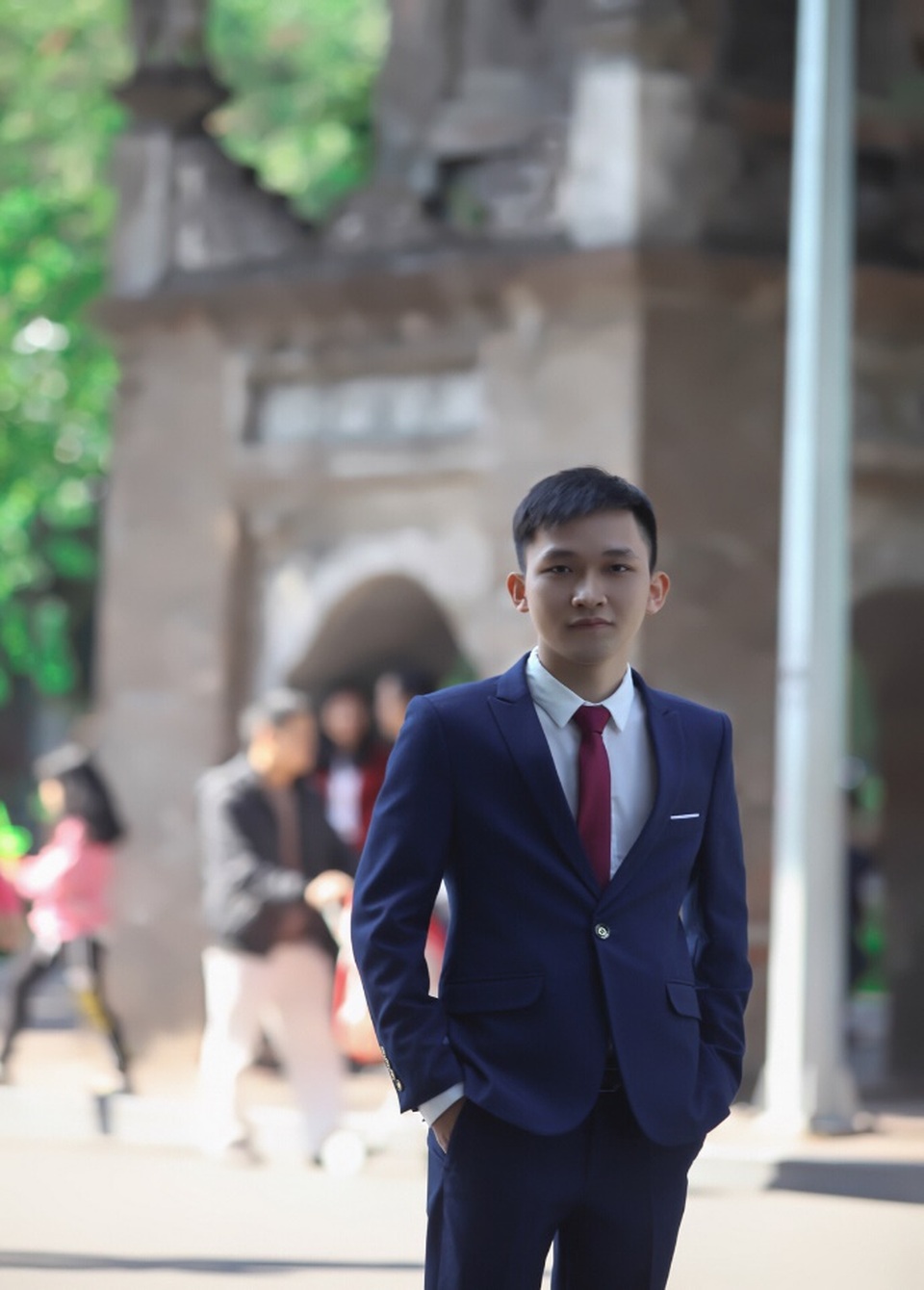 10 gương mặt sinh viên tiêu biểu của Trường ĐH Kinh tế Quốc dân năm 2016 - 6 
Sinh viên Trương Đức Huy