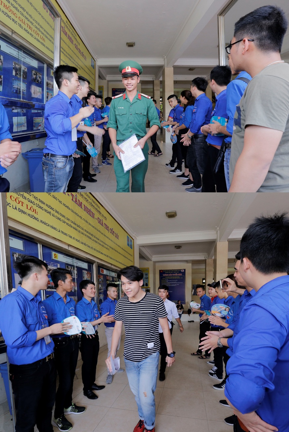 Chùm ảnh: Nhìn lại hành trình vượt vũ môn của các thí sinh THPT 2017 - 3
Thí sinh Nguyễn Quốc Việt có nhận xét đề thi năm nay rất vừa sức với mình,”Em cảm thấy tự tin và làm bài rất tốt”