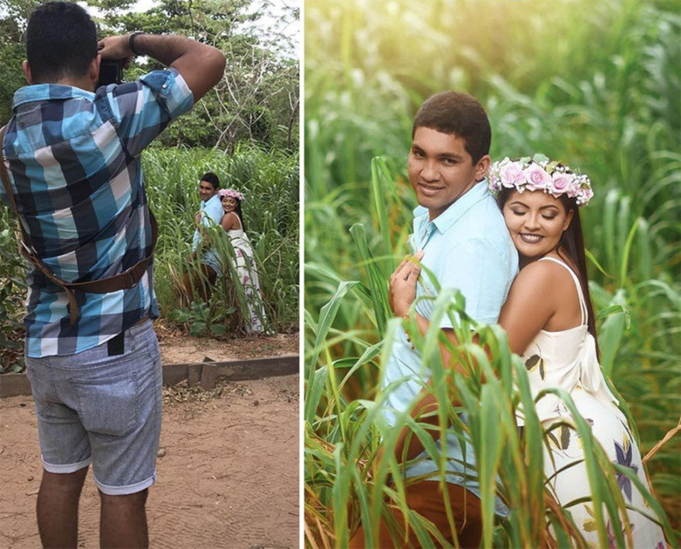 Cứ tưởng hai vợ chồng phải đến chốn “bồng lai tiên cảnh” nào đó