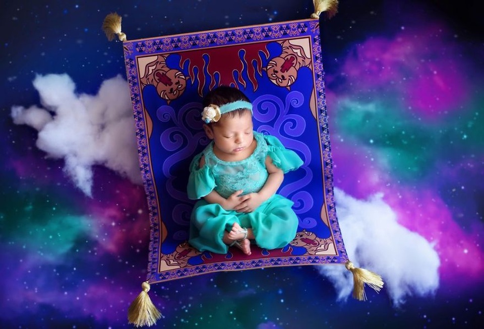 Công chúa Jasmine mang vẻ đẹp thần bí trong bộ phim “Alladin và cây đèn thần”