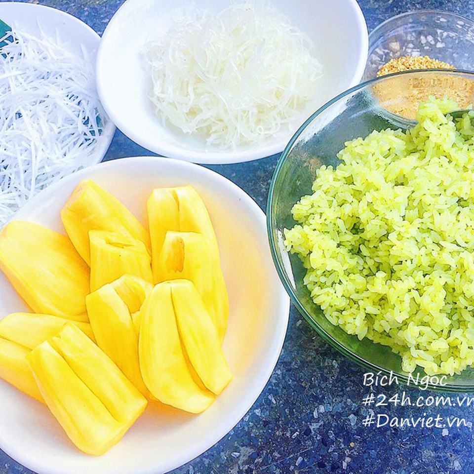Cách làm xôi mít lá dứa thơm nức mũi, ăn là nghiện - 4 Cách làm xôi mít lá dứa thơm nức mũi, ăn là nghiện - 4