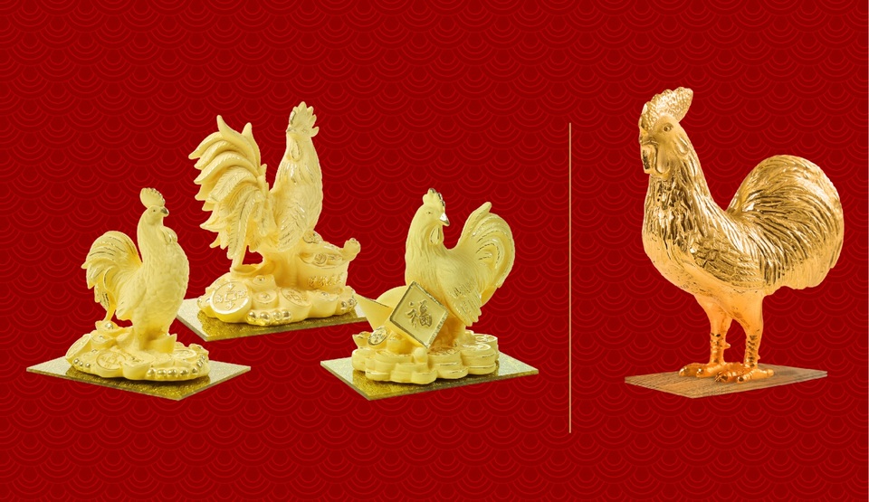 Mua vàng cầu may ngày Thần Tài cần sự tinh tế - 9
DOJI còn có các dòng sản phẩm mỹ nghệ đáp ứng tốt về nhu cầu thẩm mỹ hay quan niệm phong thủy để có thể dùng làm quà biếu tặng hay vật trưng bày đẹp mắt trên bàn làm việc, trong nhà…