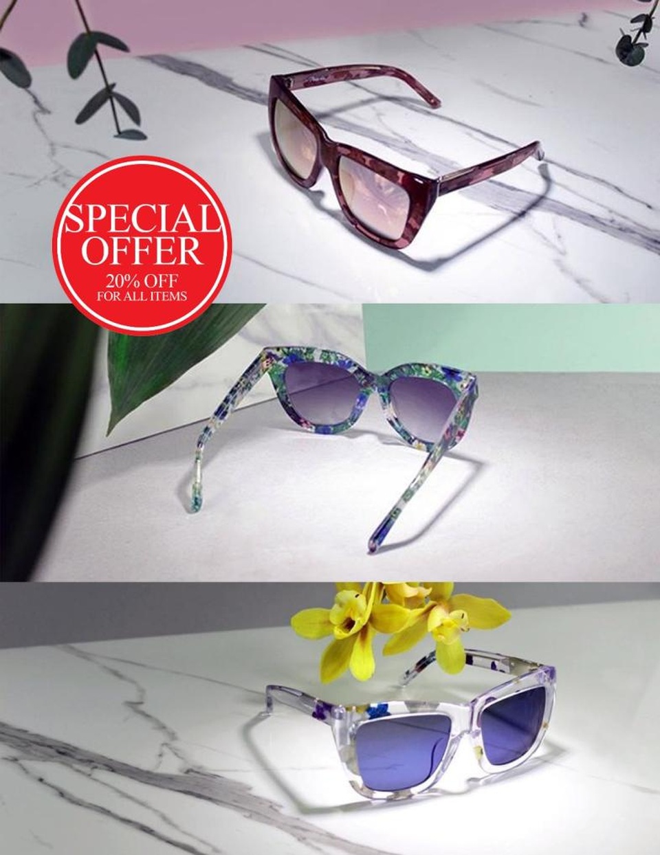 Những chiếc kính Linda Farrow luôn đặc biệt, chỉ nhìn qua là dễ dàng nhận diện. Thương hiệu kính đến từ nước Anh được mệnh danh là thương hiệu kính thời trang nhất trên thế giới, với sự góp mặt của nhiều tên tuổi nhà thiết kế hàng đầu thế giới như Dries Van Noten, Phillip Lim, Kris Van Assche… Giá bán lẻ từ 7 triệu tới 11 triệu cho dòng Designer, từ 16 triệu đến 30 triệu cho dòng Luxe cao cấp.Ưu đãi đặc biệt 20% dành tặng ngày Quốc Tế Phụ Nữ cho tất cả các sản phẩm kính.