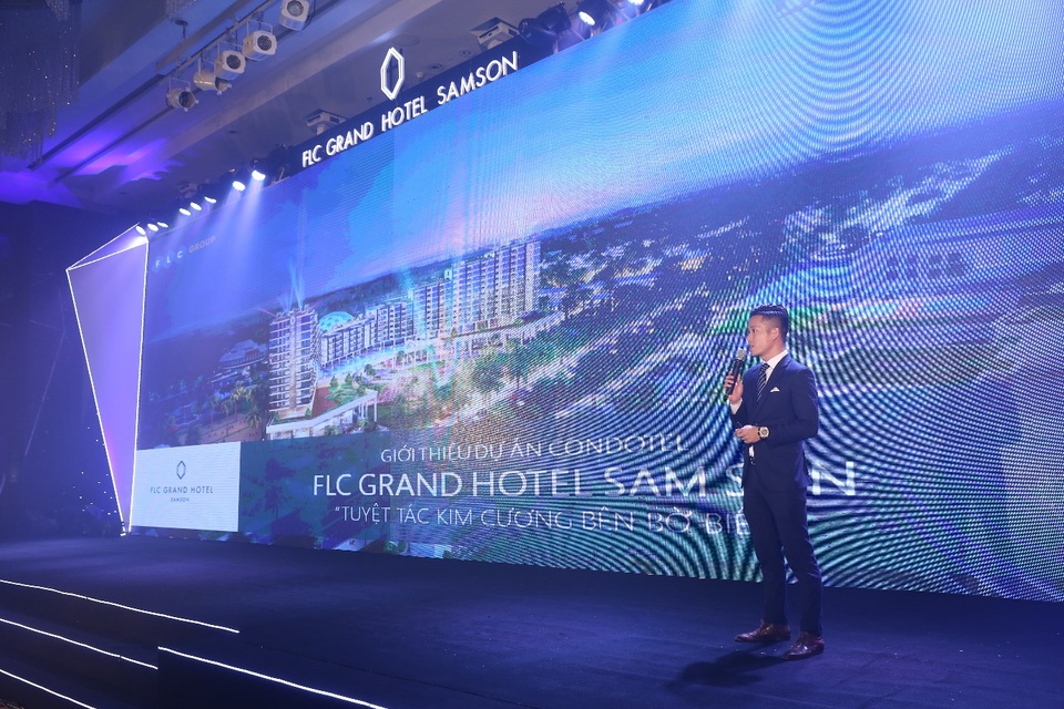 Condotel thứ hai của quần thể FLC Sầm Sơn được giới thiệu sớm tại Hà Nội bởi Danko Group - 9 Ông Đỗ Mai Linh – Giám đốc kinh doanh dự án đã mang đến nhiều thông tin phân tích sâu sắc