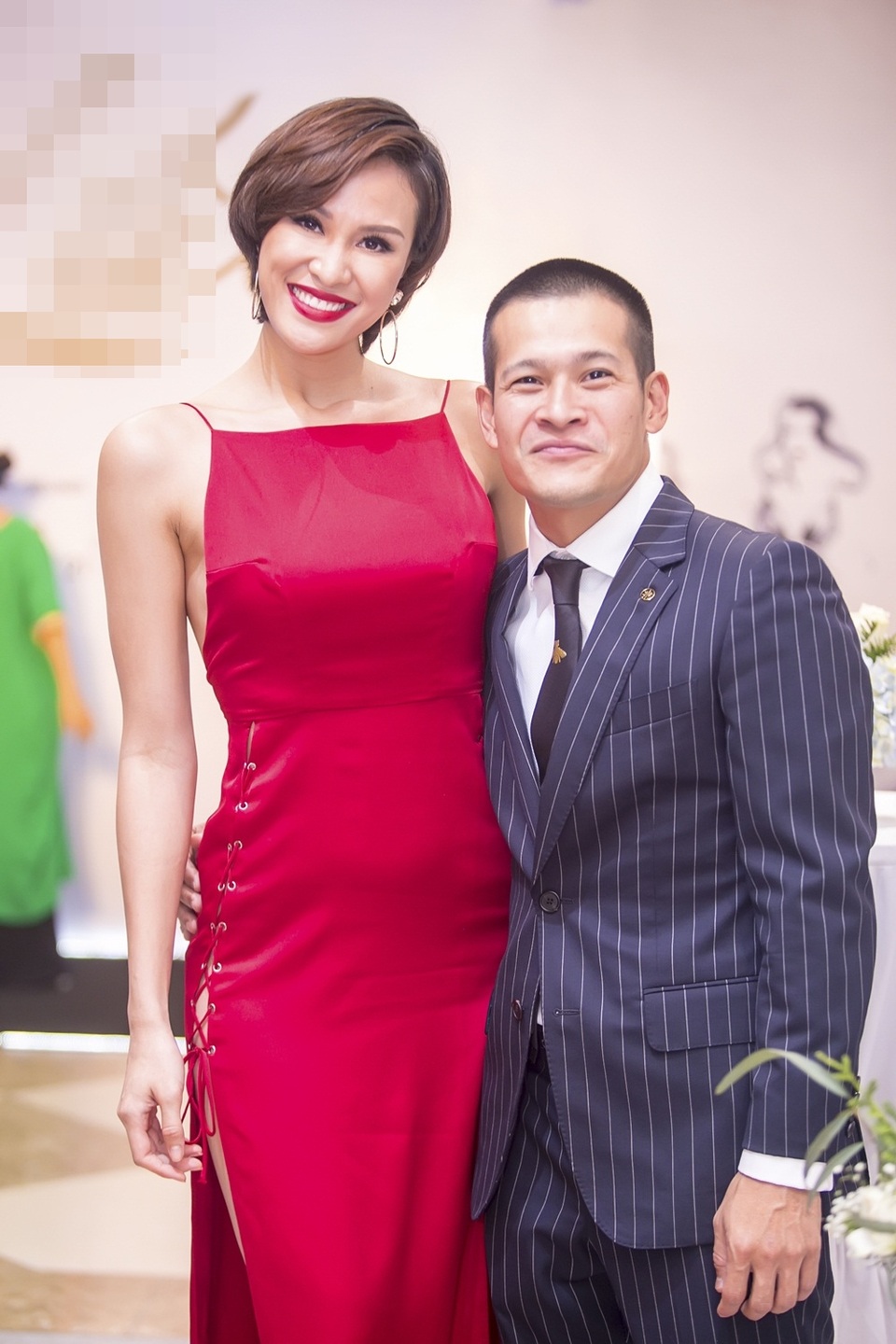 Đạo diễn Việt Tú và siêu mẫu Phương Mai.