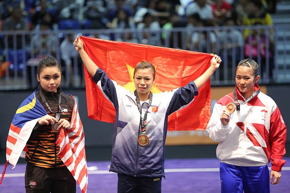Nhật ký SEA Games ngày 20/8: Wushu, TDDC và bắn cung mang về 4 HCV - 8 
Phương Giang giành HCV thứ hai cho Việt Nam tại SEA Games 29