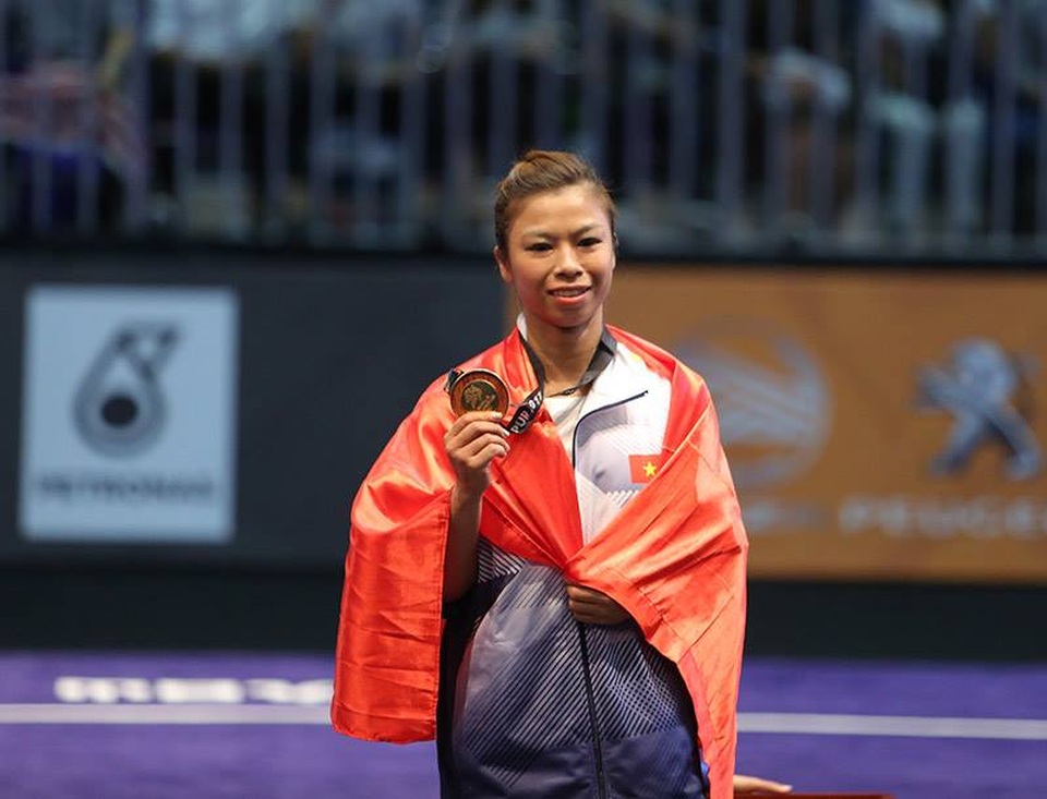 Nhật ký SEA Games ngày 20/8: Wushu, TDDC và bắn cung mang về 4 HCV - 7 
Khuôn mặt đầy cảm xúc của Phương Giang