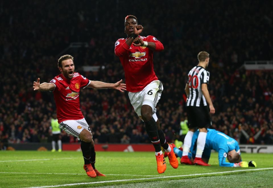Paul Pogba sẽ là bệ phóng của MU? - 1 Pogba đã thi đấu tuyệt hay trước Newcastle