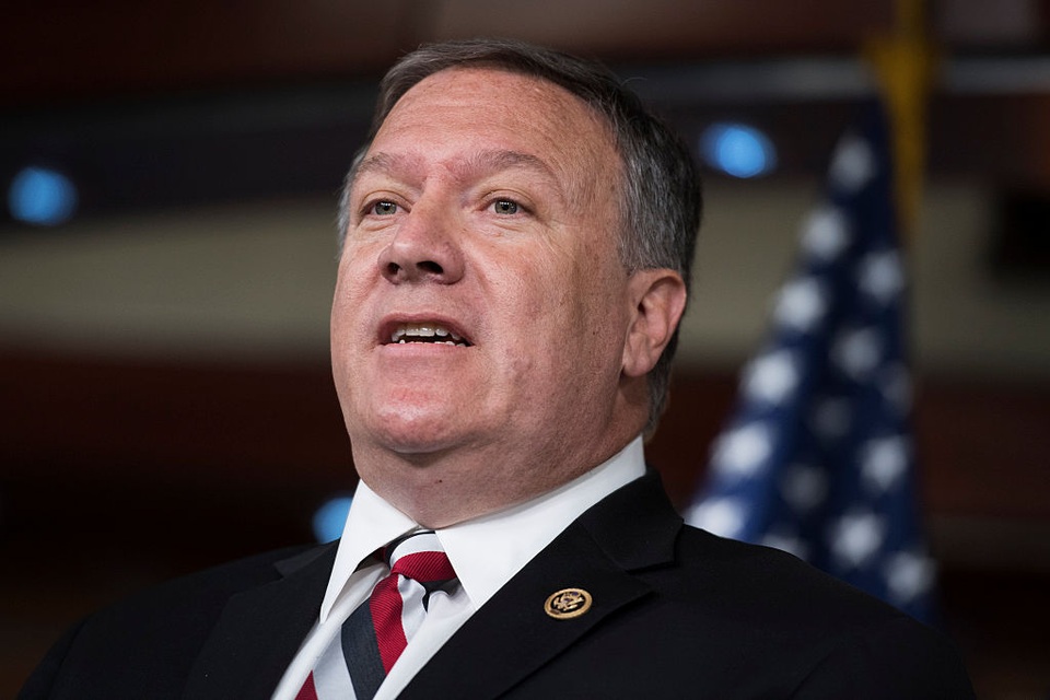 Giám đốc CIA nói chiến tranh hạt nhân với Triều Tiên chưa tới gần - 1 Giám đốc CIA Mike Pompeo (Ảnh: PBS)
