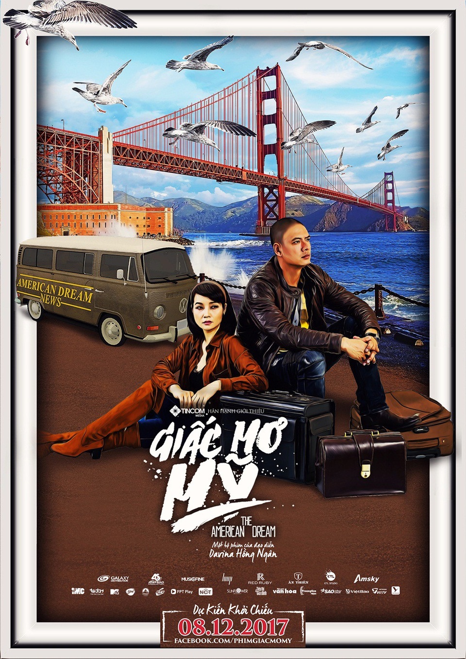 Phim Việt “Giấc mơ Mỹ” sẽ được công chiếu tại Mỹ - 2 Teaser trước đó cho thấy hai nhân vật trung tâm là Mai Thu Huyền và Bình Minh.