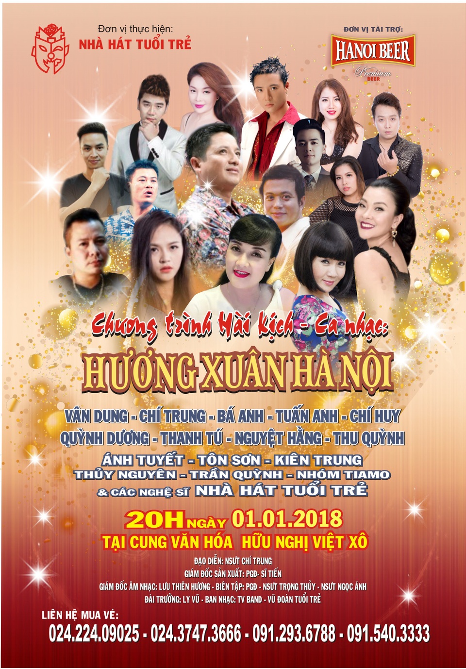 Nhà hát Tuổi trẻ chào năm mới với “Hương Xuân Hà Nội” - 5 Nhà hát Tuổi trẻ chào năm mới với “Hương Xuân Hà Nội” - 5
