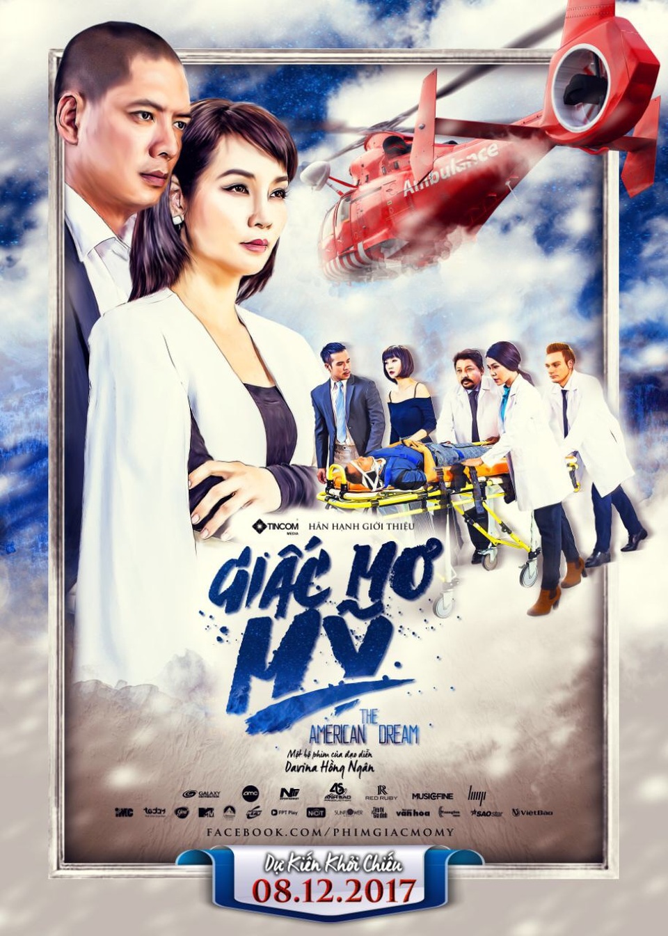 Phim Việt “Giấc mơ Mỹ” sẽ được công chiếu tại Mỹ - 3 Giấc mơ Mỹ - The American Dream là bộ phim điện ảnh xoay quanh đề tài y khoa đầu tiên ở Việt Nam, có hơn 60% bối cảnh quay tại Mỹ.