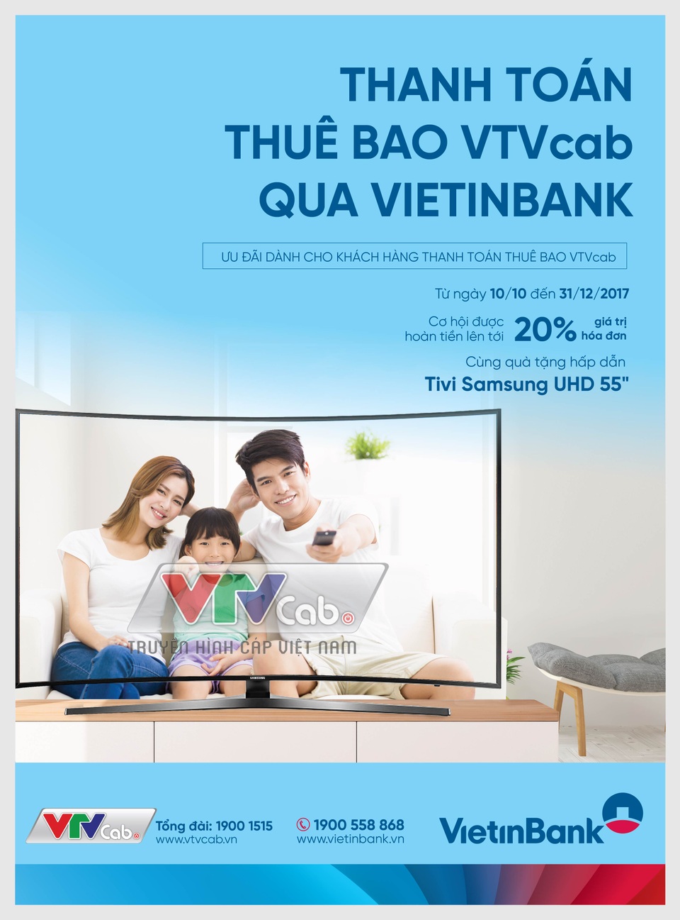 Ưu đãi lớn khi thanh toán thuê bao VTVcab qua VietinBank - 2 Ưu đãi lớn khi thanh toán thuê bao VTVcab qua VietinBank - 2