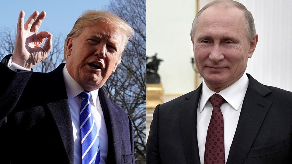Ông Putin cảm ơn ông Trump giúp phá âm mưu khủng bố - 1
Tổng thống Nga Vladimir Putin (phải) và Tổng thống Mỹ Donald Trump (Ảnh: Reuters)