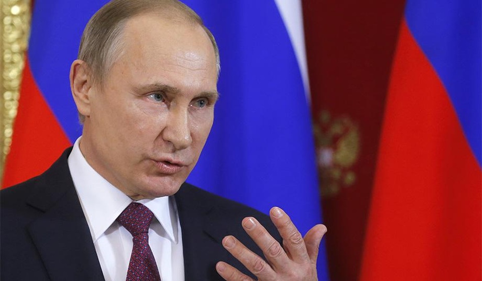 Ông Putin chỉ thị dừng giao dịch bằng đô la Mỹ tại cảng biển Nga - 1 Tổng thống Nga Vladimir Putin (Ảnh: Reuters)