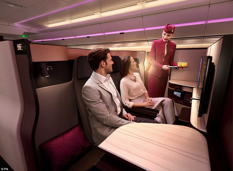 Hãng hàng không đầu tiên trên thế giới phục vụ giường đôi - 3