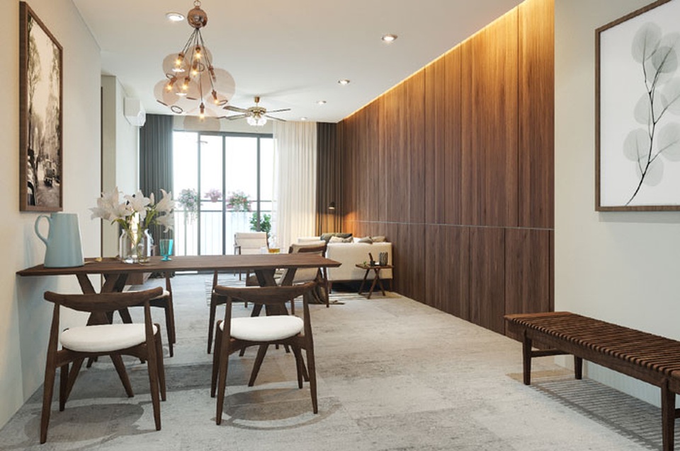 Tara Residence - bình yên trong lòng phố - 2 Lấy cảm hứng từ phong cách Retro – Tara Residence kiến tạo không gian sống bình dị