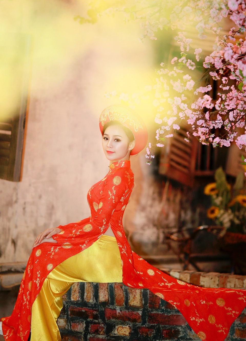 “Loa phường” Quỳnh Kool đáng yêu trong tà áo dài đón Xuân - 10 “Loa phường” Quỳnh Kool đáng yêu trong tà áo dài đón Xuân - 10