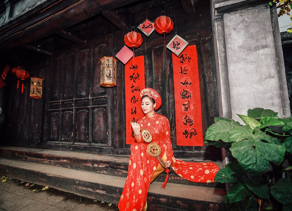 “Loa phường” Quỳnh Kool đáng yêu trong tà áo dài đón Xuân - 13 “Loa phường” Quỳnh Kool đáng yêu trong tà áo dài đón Xuân - 13
