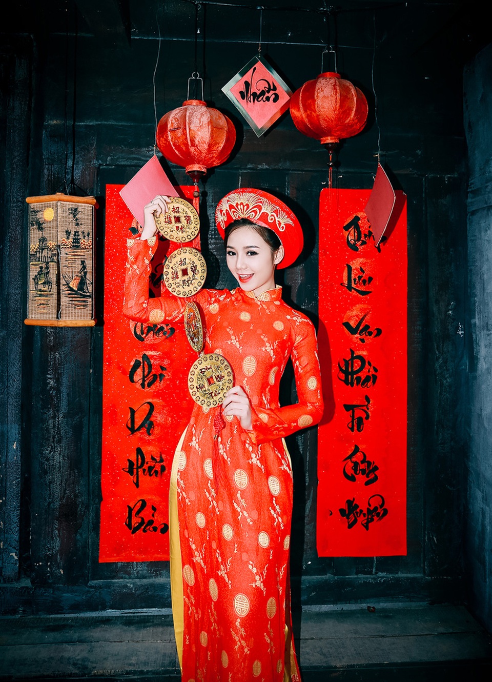 “Loa phường” Quỳnh Kool đáng yêu trong tà áo dài đón Xuân - 12 “Loa phường” Quỳnh Kool đáng yêu trong tà áo dài đón Xuân - 12