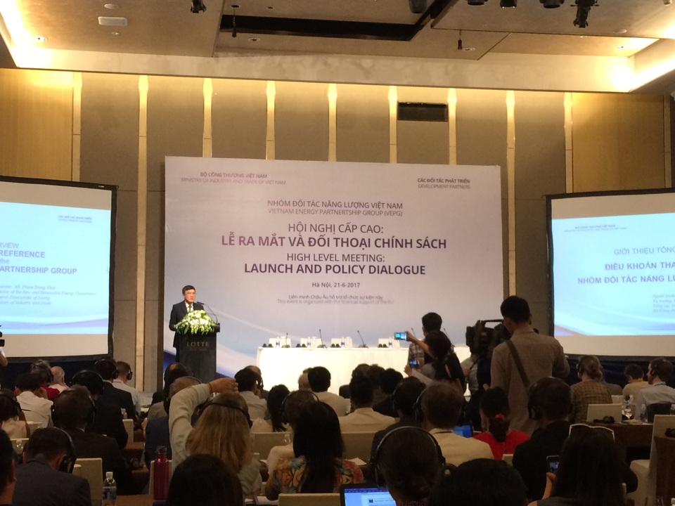 Việt Nam - EU ký "Tuyên bố chung" về tăng cường hợp tác trong lĩnh vực năng lượng - 1 Toàn cảnh hội nghị