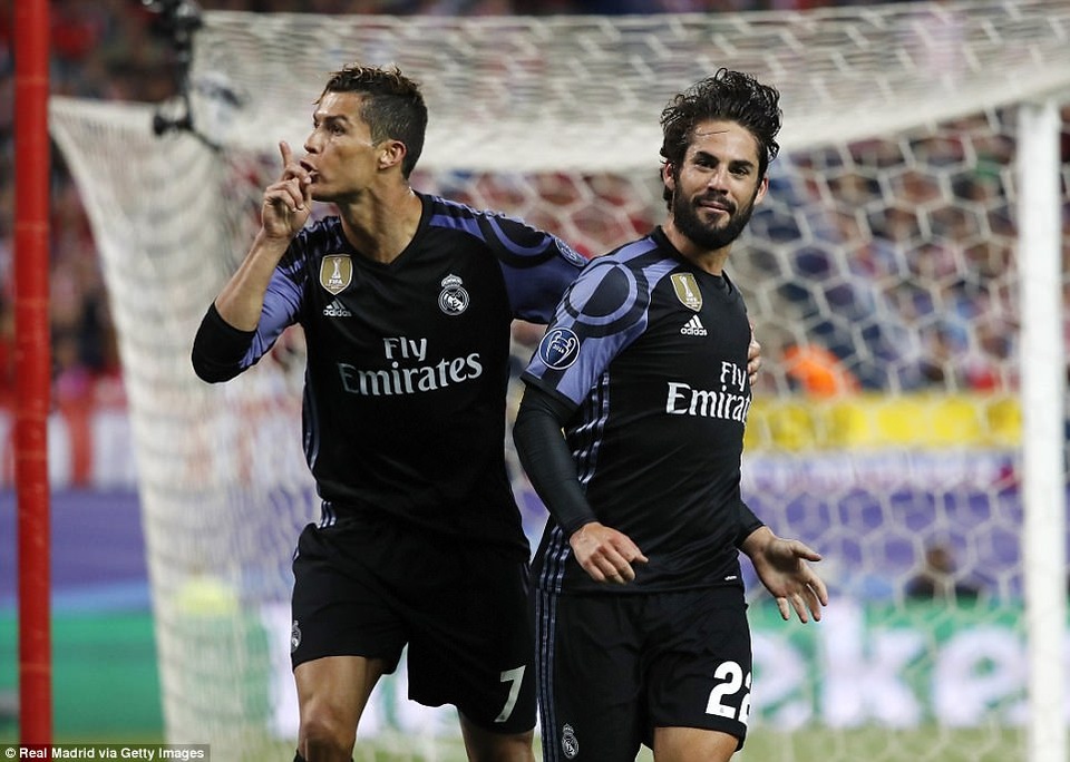 Real Madrid lập kỷ lục đáng nể sau thất bại trước Atletico Madrid - 1 Real Madrid ghi bàn trong 61 trận liên tiếp ở Champions League