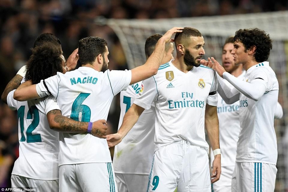 
Real Madrid bảo toàn vị trí thứ 3 trên bảng xếp hạng La Liga
