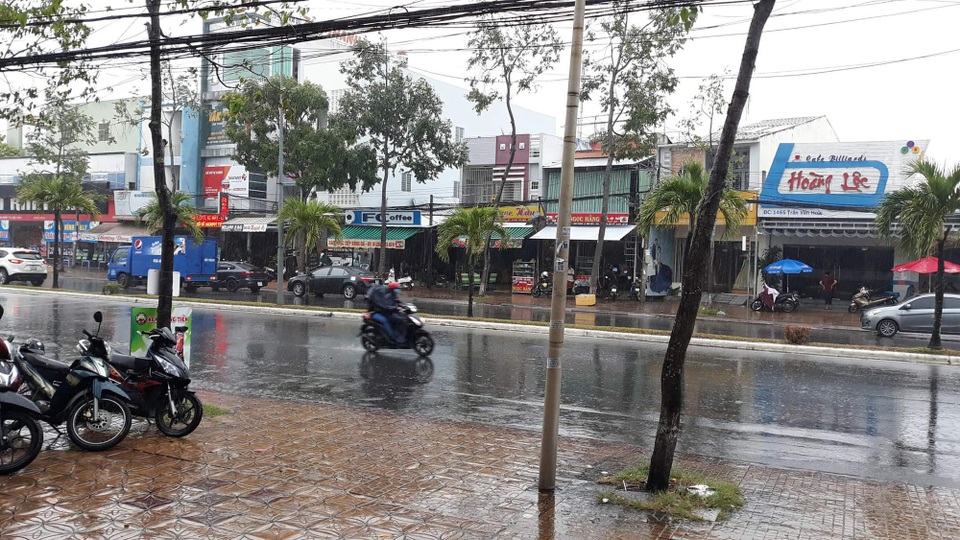 Ảnh hưởng bão Tembin, Cần Thơ, Bến Tre, Sóc Trăng bắt đầu mưa - 1 Sáng nay một số tỉnh, thành ĐBSCL xuất hiện mưa và mưa trên diện rộng