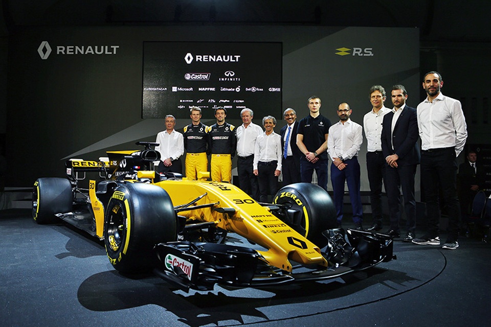 Hào hứng ra quân, Renault đặt mục tiêu về thứ... 5 tại F1 mùa giải 2017 - 2