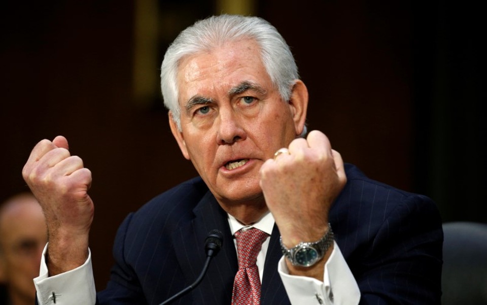 Tân Ngoại trưởng Mỹ Rex Tillerson và "núi" thách thức phía trước - 1 Tân Ngoại trưởng Mỹ Rex Tillerson (Ảnh: Reuters)