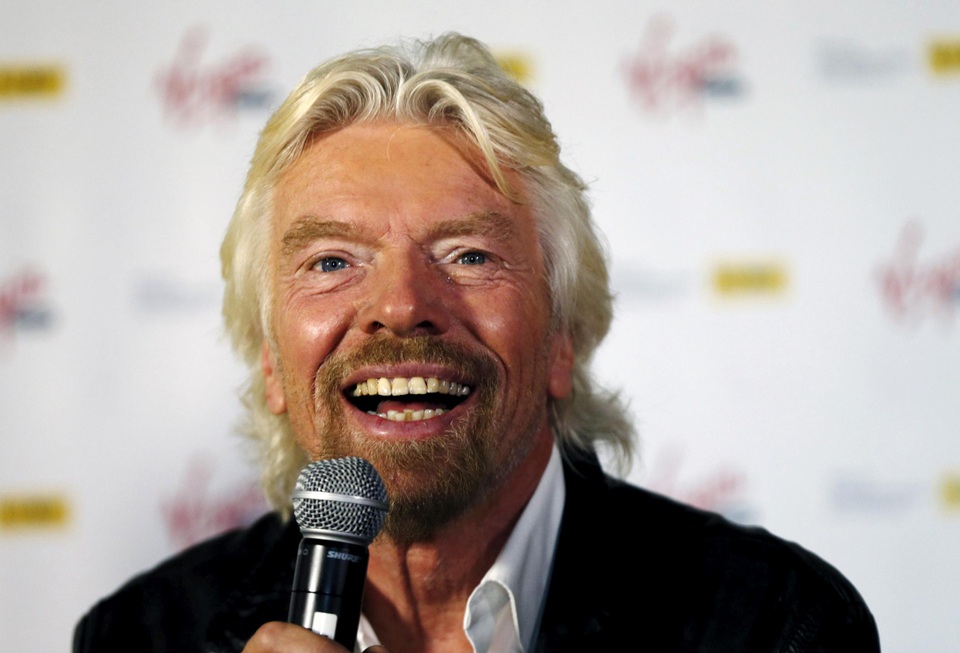 Tỷ phú Richard Branson trốn trong hầm rượu tránh siêu bão - 1
Tỷ phú Richard Branson. (Nguồn: Independent)