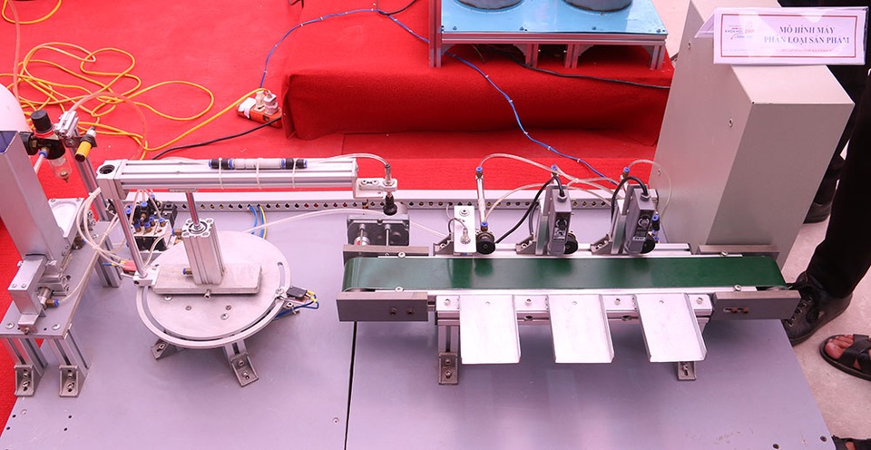 Chiêm ngưỡng những sản phẩm rô-bốt độc đáo của sinh viên Bách Khoa - 10
Mô hình phân loại sản phẩm.
