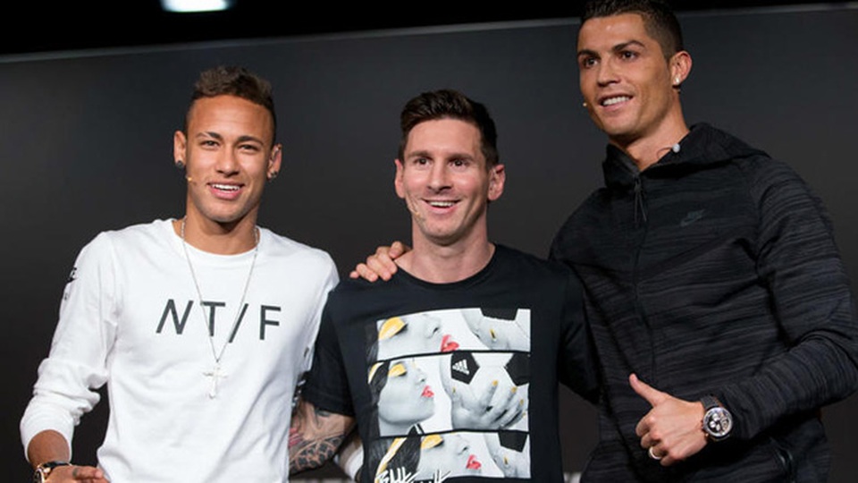 C.Ronaldo kể tên 4 đối thủ chính trong cuộc đua Quả bóng vàng - 1 Neymar, Messi là những đối thủ chính trong cuộc đua giành Quả bóng vàng