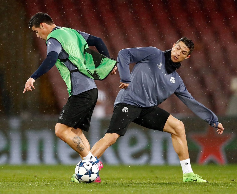 C.Ronaldo tràn đầy tự tin công phá “tử địa” San Paolo - 4 Mùa giải này, C.Ronaldo mới ghi 2 bàn ở Champions League