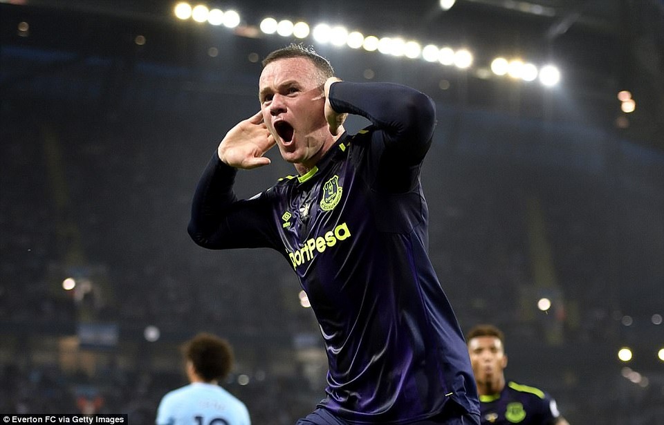 Man City 1-1 Everton: Rooney mở tỉ số, Sterling cứu chủ nhà - 1
Rooney có bàn thắng thứ 200 tại Premier League