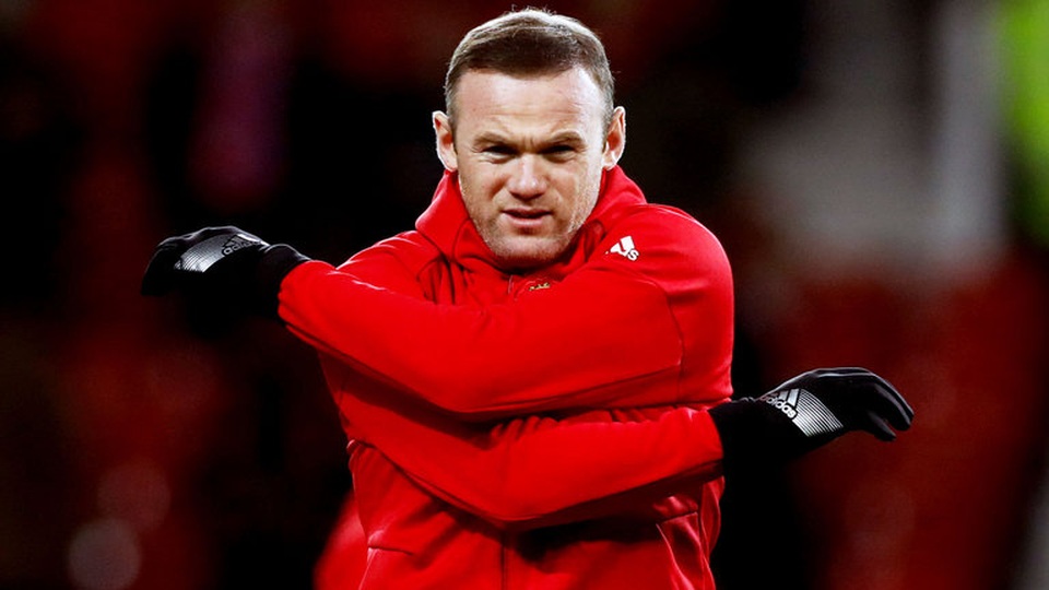 Wayne Rooney trên đường rời khỏi MU