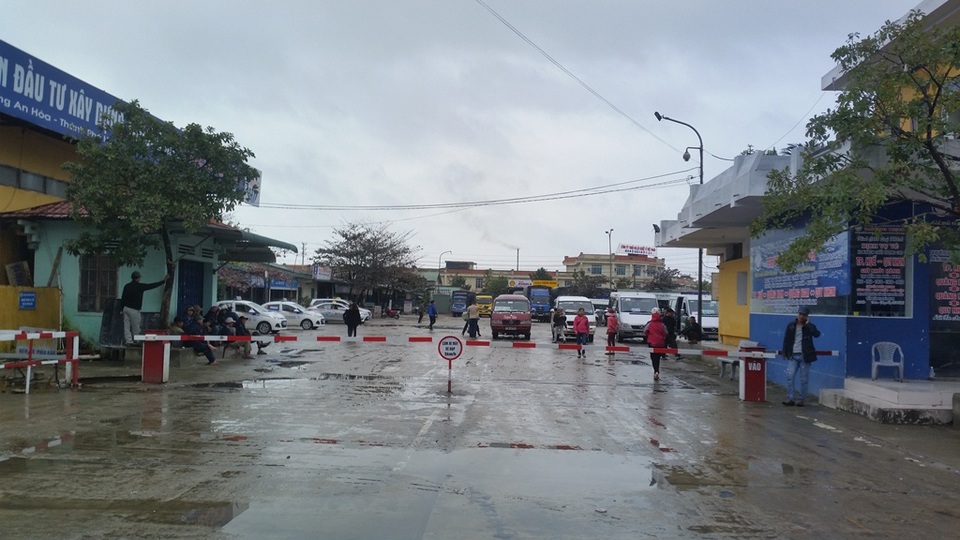 Bến xe, nhà ga vắng lặng ngày mùng 7 Tết - 1 Tại bến xe phía Bắc TP Huế rất ít hành khách đi lại vào những ngày đầu năm