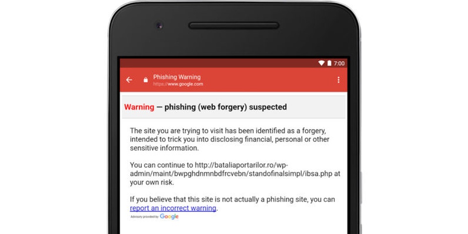 Cảnh giác email kèm đường link Google Docs giả mạo có chứa mã độc - 2 Google đã nhanh chóng khống chế được vụ phát tán, và người dùng sẽ nhận được thông báo trên nếu click vào các đường link có chứa mã độc.