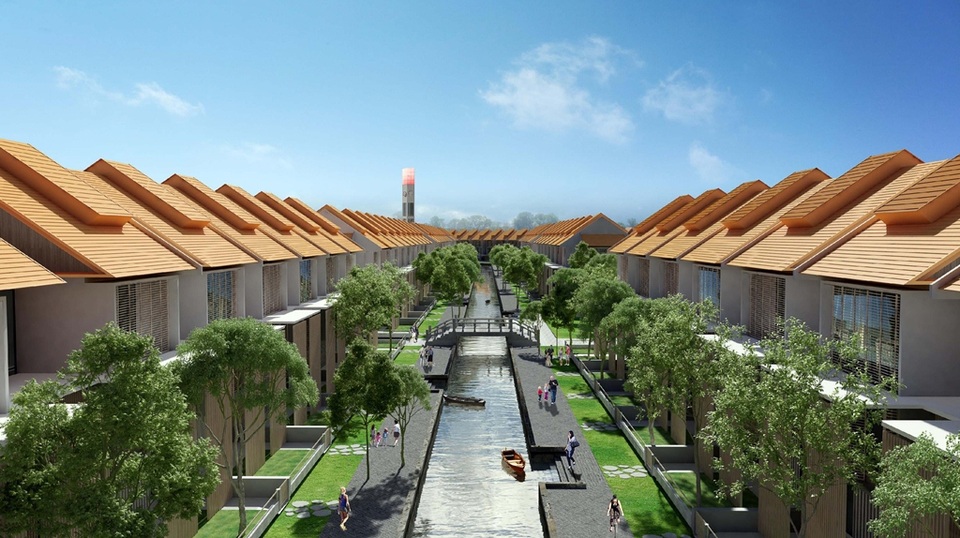 C.T Group 25 năm - Tràn đầy nội lực - 1 Mảng xanh trong không gian sống sang trọng tại khu căn hộ hạng sang Léman Luxury Apartments