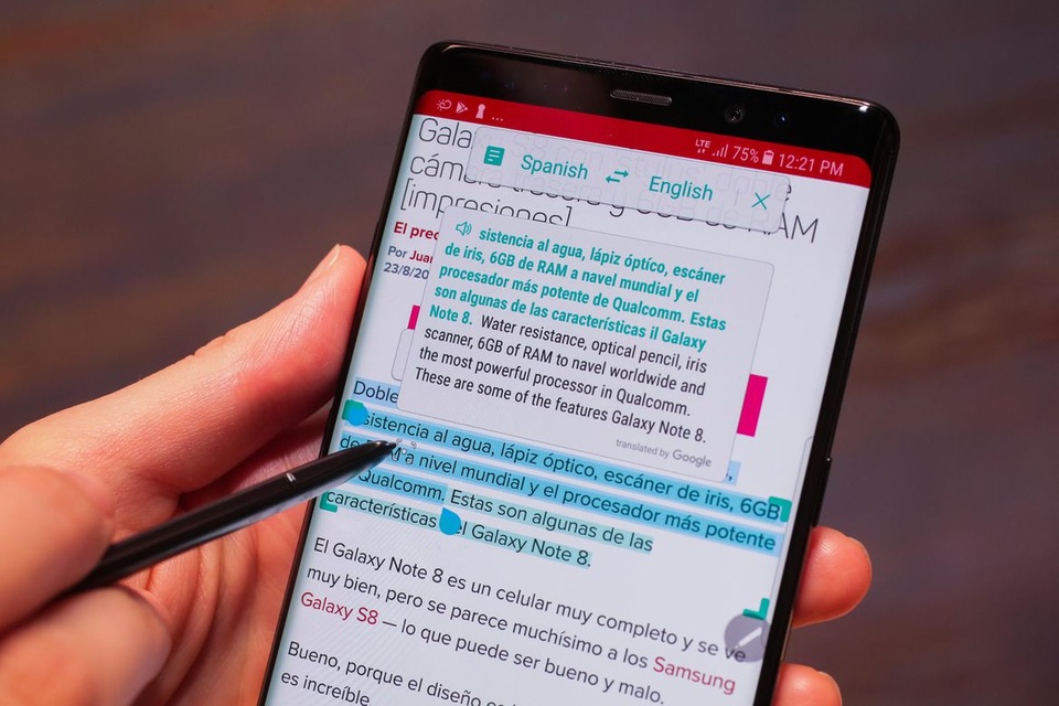 Những tính năng "ẩn" trên Galaxy Note8 - 2 Những tính năng "ẩn" trên Galaxy Note8 - 2